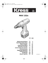 Kress max 132 El manual del propietario