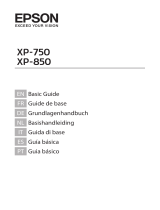 Epson XP-750 El manual del propietario