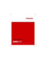 Sangean MMR-77 El manual del propietario