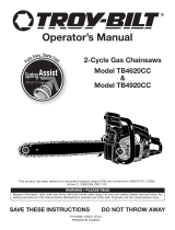 MTD TB4920CC El manual del propietario