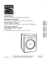 Kenmore Elite 796.8099 Series Use & Care Manual And Installation Instructions