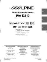 Alpine IVA-D310 El manual del propietario