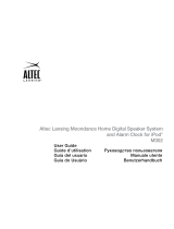 Altec Lansing Moondance HOME M302 Manual de usuario