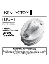 Remington i-LIGHT PRO Guía del usuario