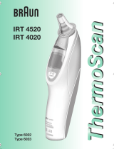 Braun ThermoScan IRT 4020 El manual del propietario