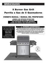 Brinkmann 5 Burner Gas Grill with Smoker El manual del propietario