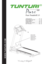 Tunturi Pure Treadmill 3.1 Manual de usuario