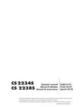Jonsered CS 2234S Manual de usuario