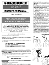 Black & Decker HTD22SW Hedge Hog XB Manual de usuario