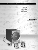 Bose Companion 3 Series II El manual del propietario
