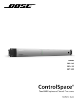 Bose ControlSpace ESP-1600 Guía de instalación