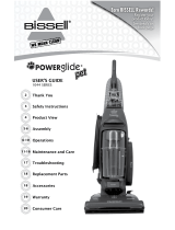 Bissell PowerGlide Pet 1044 SERIES Manual de usuario