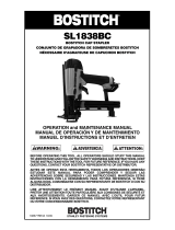 Bostitch SL1838BC Operation and Maintenance Manual
