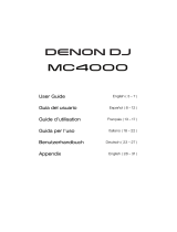 Denon MC4000 Manual de usuario