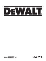 DeWalt DW711 Manual de usuario