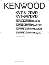 Kenwood KVT-617DVD Guía de instalación