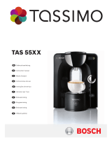 Bosch Tassimo TAS 55 series Manual de usuario