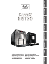 Melitta CAFFEO Bistro Operating Instructions Manual