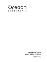 Oregon Scientific WMR86 Manual de usuario