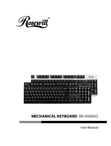 Rosewill RK-9000V2 BR Manual de usuario