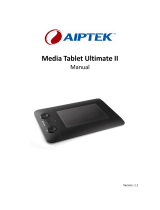 AIPTEK Media Tablet Ultimate II Manual de usuario