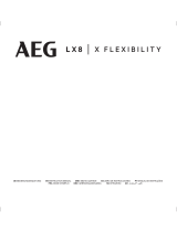 AEG LX8 X FLEXIBILITY Manual de usuario