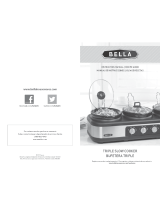 Bella 13789 Instruction Manual & Recipe Manual