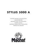Magnat Audio STYLUS 5000 A El manual del propietario