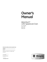 GE Advantium ZSA1201 El manual del propietario