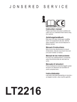 Jonsered CE LT2216 Manual de usuario