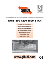 GiBiDi PASS 1800 Instructions For Installation Manual