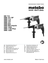 Metabo SBE 1100 Plus El manual del propietario