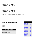 ZyXEL NWA-3160 Manual de usuario