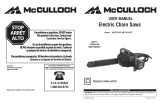 McCulloch MCC3516F Manual de usuario