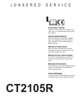 Jonsered CT 2105 R El manual del propietario
