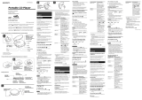 Sony D-E340 Manual de usuario