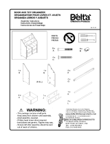 Delta Children Deluxe Multi-Bin Toy Organizer Assembly Instructions
