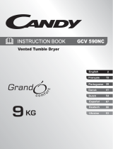 Candy GCV 590NC Manual de usuario
