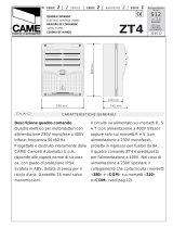 CAME ZT4 El manual del propietario