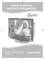 Lexibook LCDDVD2SP Spiderman Manual de usuario