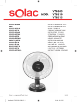 Solac VT8805 El manual del propietario