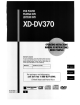 Aiwa XD-DV370 El manual del propietario
