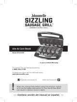 Sharper Image Johnsonville Sizzling Sausage Grill El manual del propietario