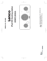 Lenco IPD-4000 El manual del propietario