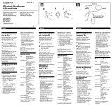 Sony Microphone ECM T6 Manual de usuario