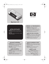 HP Deskjet 450 Mobile Printer series Manual de usuario