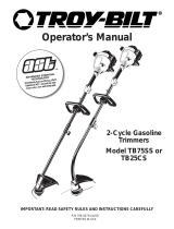 MTD TB75SS El manual del propietario