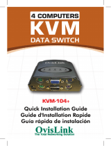 OvisLink KVM-104 El manual del propietario