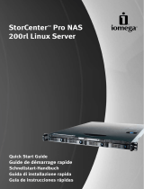 Iomega 34208 - Storcenter Pro 200RL Nas 3TB 4X750GB Sata II Raid 0/0+1/5 Gbe El manual del propietario