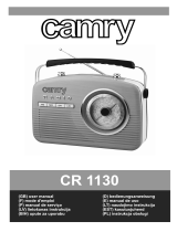 Camry CR 1130 El manual del propietario